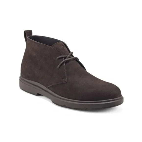 EASY SPIRIT Mens Brown Bento Lace-Up Leather Chukka Boots NEW WITH TAGS Tuscan Italian Calf Leather Chukka Boots - Whiskey | Martin  main image 4